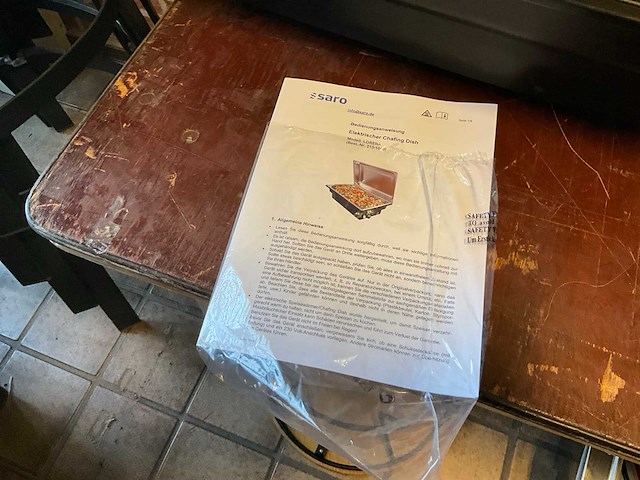 Saro lorena elektrische 1/1 gn chaving dish - afbeelding 4 van  4