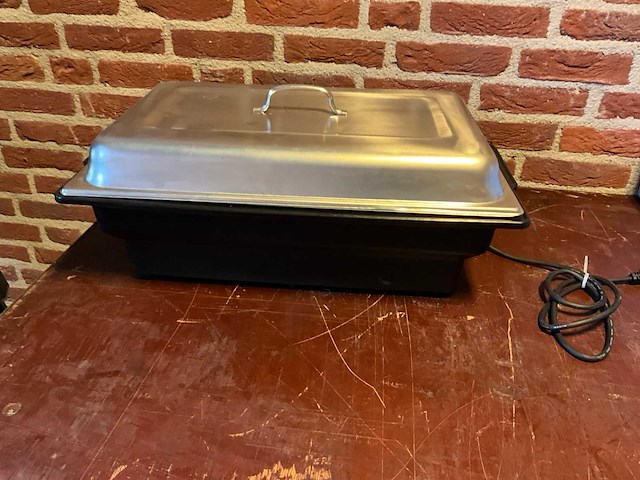 Saro lorena elektrische 1/1 gn chaving dish - afbeelding 2 van  5