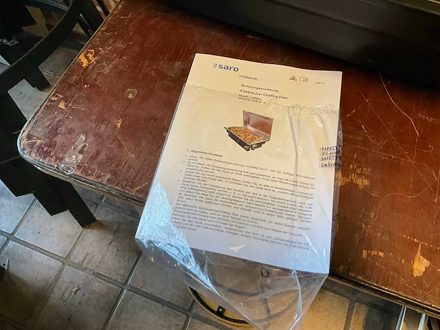 Saro lorena elektrische 1/1 gn chaving dish - afbeelding 4 van  5