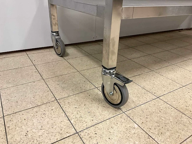 Saro mobiele rvs werktafel - afbeelding 5 van  6