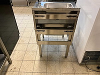 Saro mona rvs dubbele spoelbak - afbeelding 2 van  3