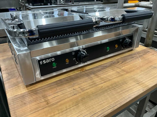 Saro pg 2 dubbele contactgrill - afbeelding 4 van  7