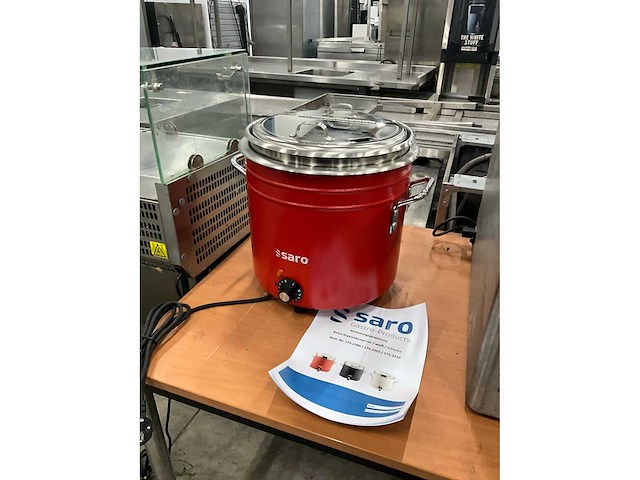 Saro retro rot hot pot - afbeelding 2 van  7
