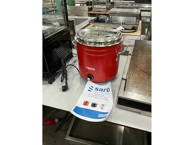 Saro retro rot hot pot - afbeelding 2 van  6