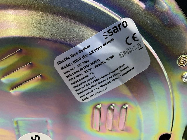 Saro rico rijstkoker - afbeelding 7 van  7