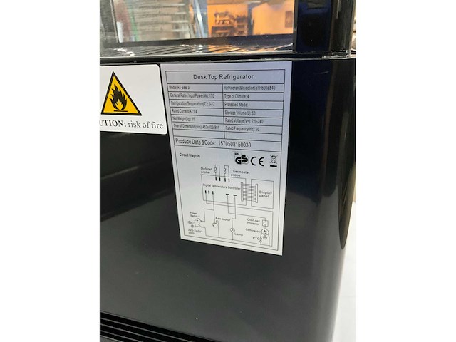 Saro rt-68b-3 gebaksvitrine - afbeelding 5 van  5