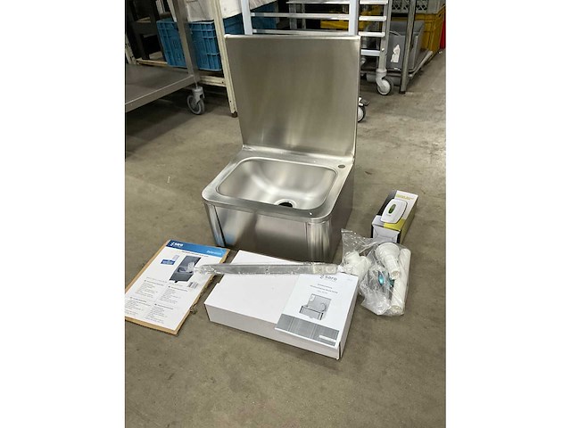 Saro rvs handwasbak - afbeelding 3 van  8
