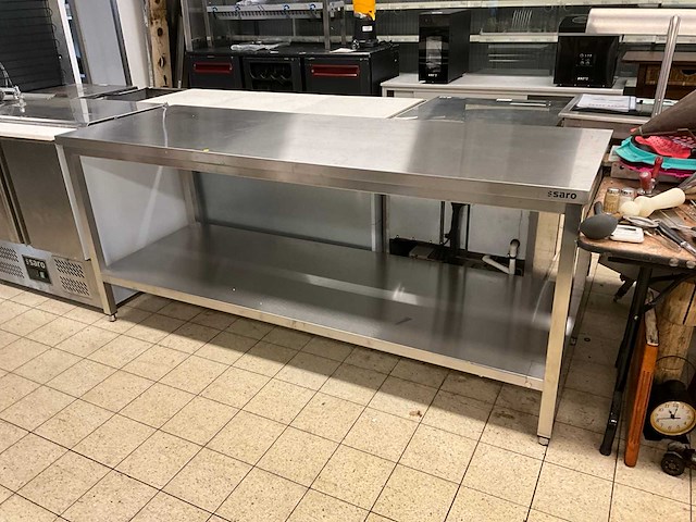 Saro rvs werktafel - afbeelding 2 van  5