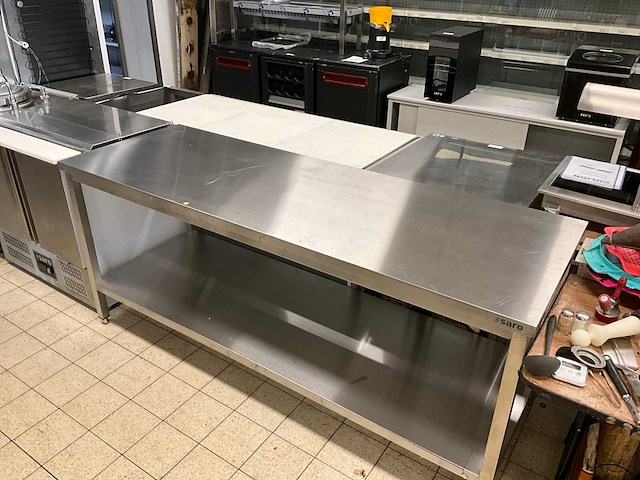 Saro rvs werktafel - afbeelding 3 van  5