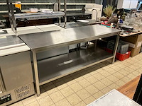 Saro rvs werktafel - afbeelding 1 van  1