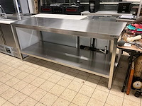 Saro rvs werktafel - afbeelding 1 van  5