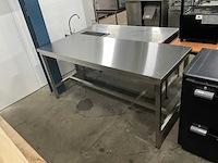 Saro rvs werktafel - afbeelding 2 van  5
