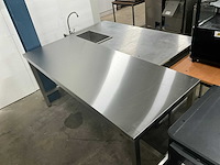 Saro rvs werktafel - afbeelding 3 van  5