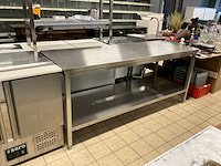 Saro rvs werktafel - afbeelding 1 van  4