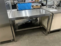 Saro rvs werktafel