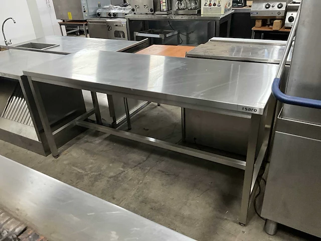 Saro rvs werktafel - afbeelding 2 van  6