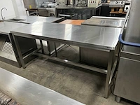 Saro rvs werktafel - afbeelding 2 van  6