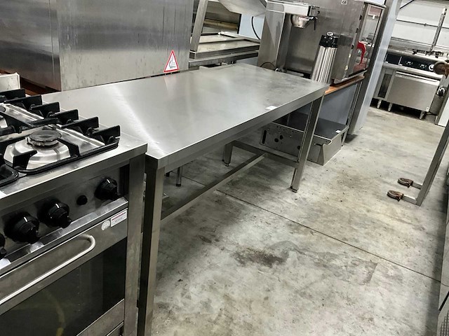 Saro rvs werktafel - afbeelding 1 van  5
