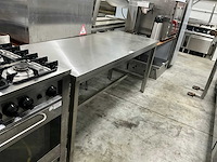 Saro rvs werktafel - afbeelding 1 van  5