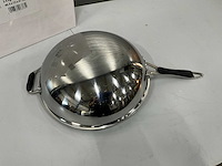 Saro rvs wokpan - afbeelding 2 van  3