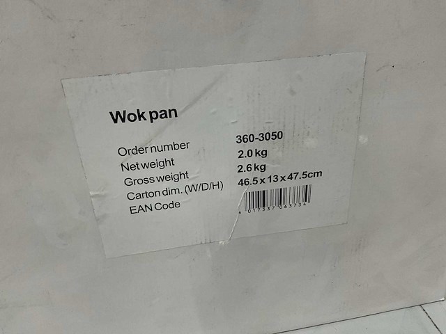 Saro rvs wokpan - afbeelding 3 van  3