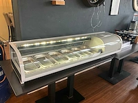 Saro samira opzet koelvitrine