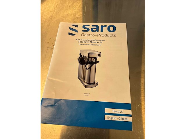 Saro sarmonica thermo 24 koffiemachine - afbeelding 8 van  8