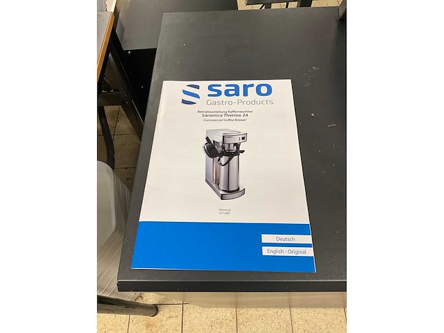 Saro sarmonica thermo 24 koffiemachine - afbeelding 6 van  8
