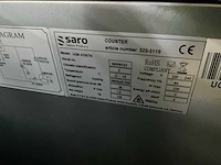 Saro ugn 4100tn koelwerkbank laag model - afbeelding 6 van  6