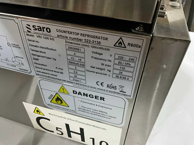 Saro vrx 1200 s/s saladiere - afbeelding 7 van  7