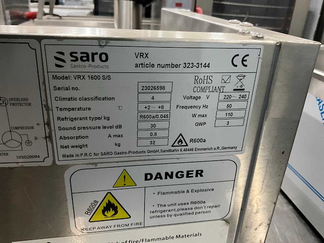 Saro vrx 1600 saladière - afbeelding 6 van  6
