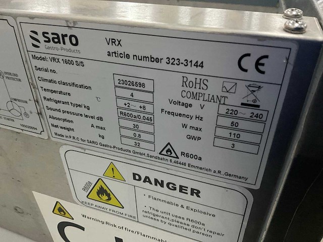 Saro vrx 1600 s/s saladière - afbeelding 7 van  7