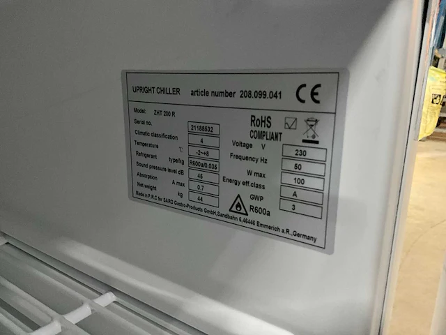 Saro zht 200 r koelkast - afbeelding 6 van  8