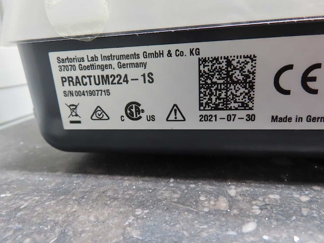 Sartorius - 2021 - practum224-1s - precisieweegschaal - afbeelding 3 van  3