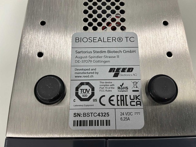 Sartorius biosealer tc aseptisch buisafdichtingsapparaat - afbeelding 3 van  3