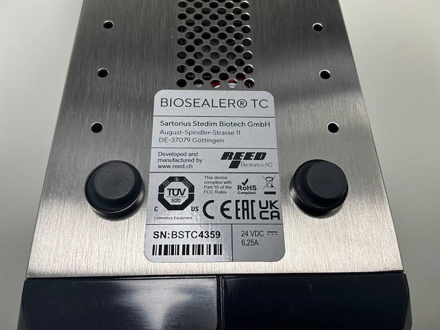 Sartorius biosealer tc aseptisch buisafdichtingsapparaat - afbeelding 2 van  2