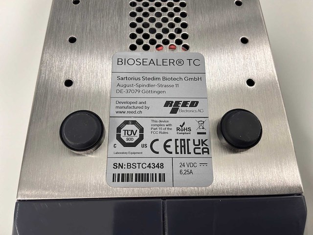 Sartorius biosealer tc aseptisch buisafdichtingsapparaat - afbeelding 3 van  3