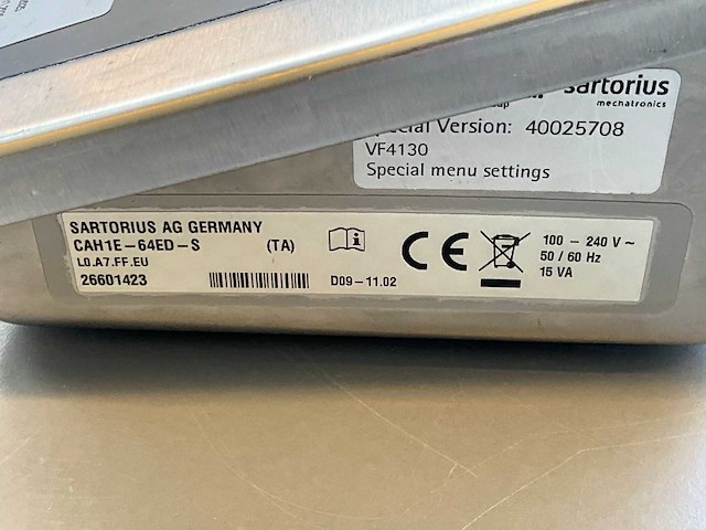Sartorius combics 1 weegschaal - afbeelding 4 van  6