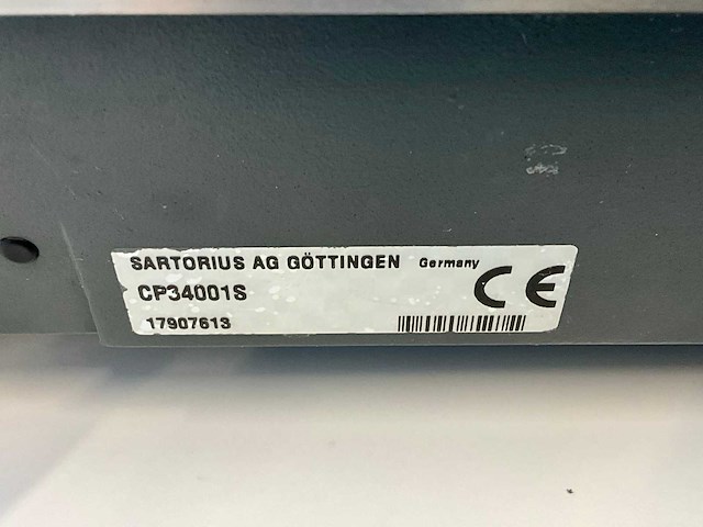 Sartorius cp34001 s weegschaal - afbeelding 4 van  4