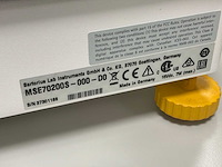 Sartorius cubis mse70200s precisielaboratoriumbalans - afbeelding 3 van  4