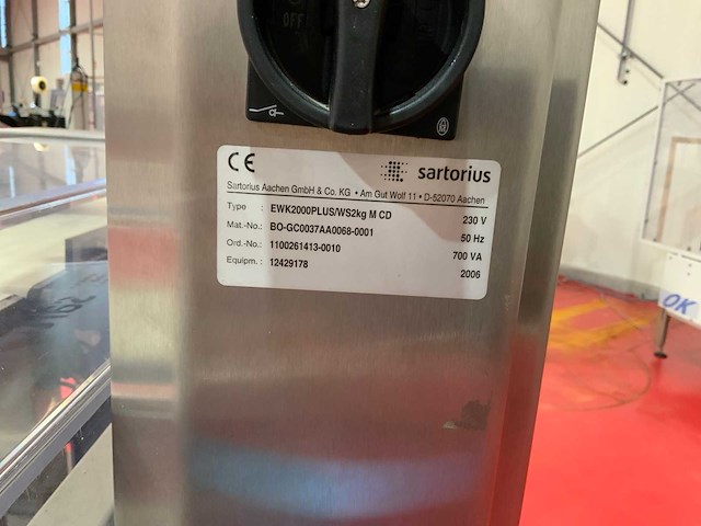 Sartorius discovery s25 x 12.5 rvs metaaldetector inclusief ewk2000plus/ws 2kg m cd automatische checkweger - afbeelding 3 van  12