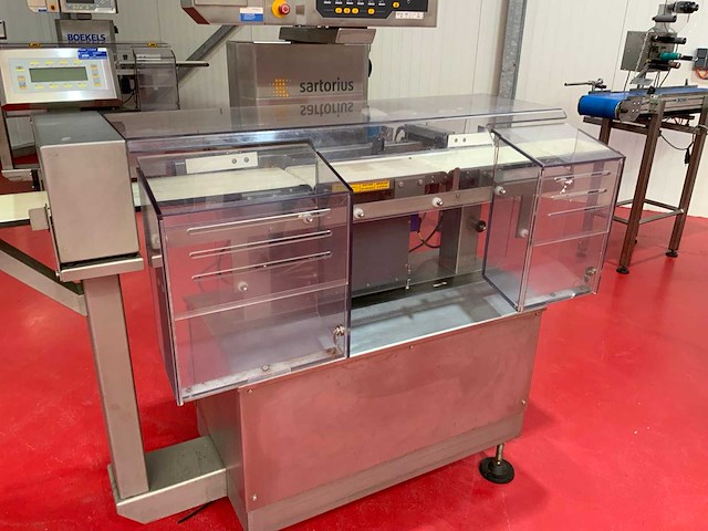 Sartorius discovery s25 x 12.5 rvs metaaldetector inclusief ewk2000plus/ws 2kg m cd automatische checkweger - afbeelding 6 van  12