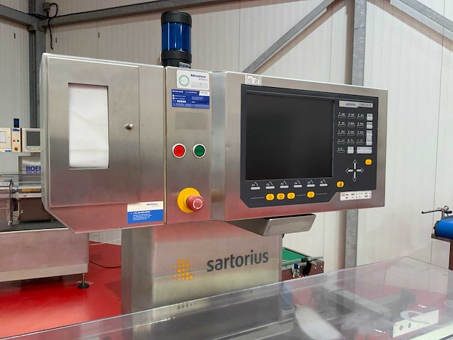Sartorius discovery s25 x 12.5 rvs metaaldetector inclusief ewk2000plus/ws 2kg m cd automatische checkweger - afbeelding 7 van  12