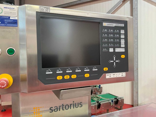 Sartorius discovery s25 x 12.5 rvs metaaldetector inclusief ewk2000plus/ws 2kg m cd automatische checkweger - afbeelding 8 van  12