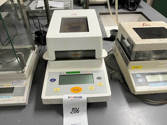 Sartorius precisieweegschaal (3x) - afbeelding 3 van  4