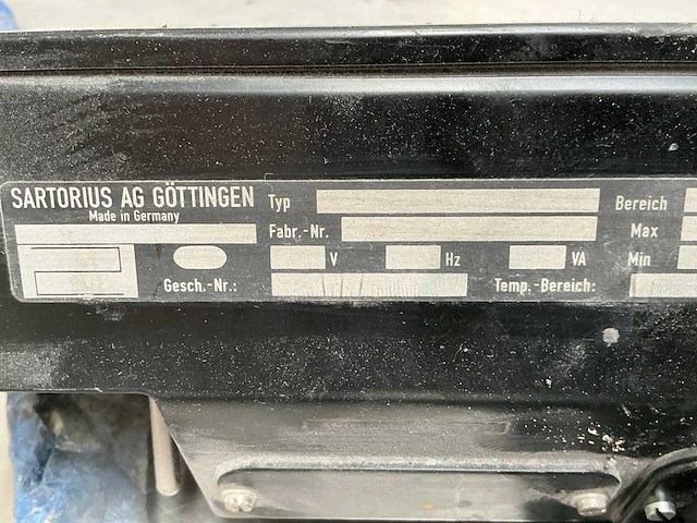 Sartorius precisieweegschaal - afbeelding 5 van  6