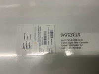 Sartorius sartoclear dl90 dieptefilter-kastet (6x) - afbeelding 5 van  5
