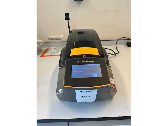 Sartorius stedim biotech biowelder tc steriele buislasapparaat - afbeelding 2 van  10