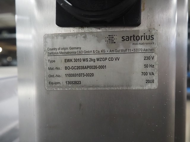 Sartorius - afbeelding 3 van  12