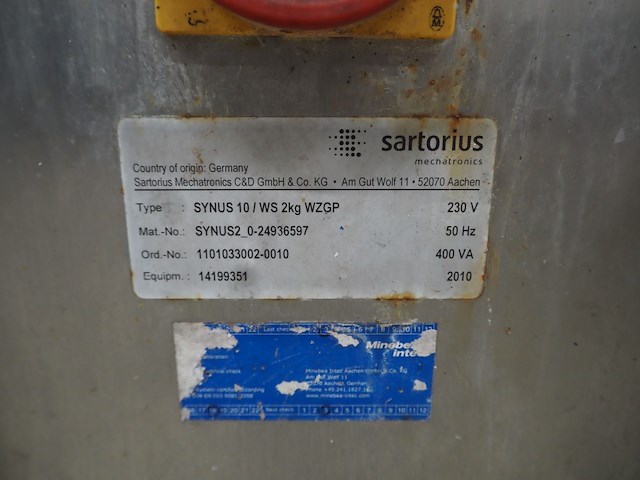 Sartorius - afbeelding 2 van  10